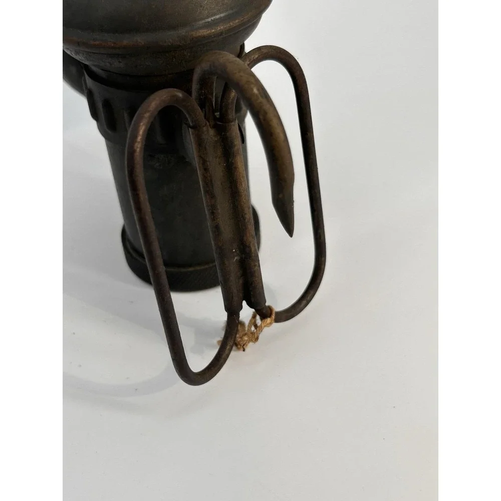 Vintage Columbia‎ C Hine-Watt Bicycle Carbide Lamp Motorcycle Light Jeweled